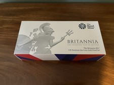 2017 Britannia Six-Coin Gold Proof Set 999.9 Gold No.107/250 Royal Mint BOX &COA
