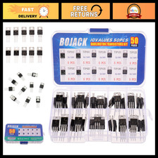 50 Pcs Silicon Epitaxial Power Transistor Assortment Kit - TIP31C TIP32C TIP120+
