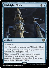 Midnight Clock [Wilds of Eldraine Commander] Near Mint