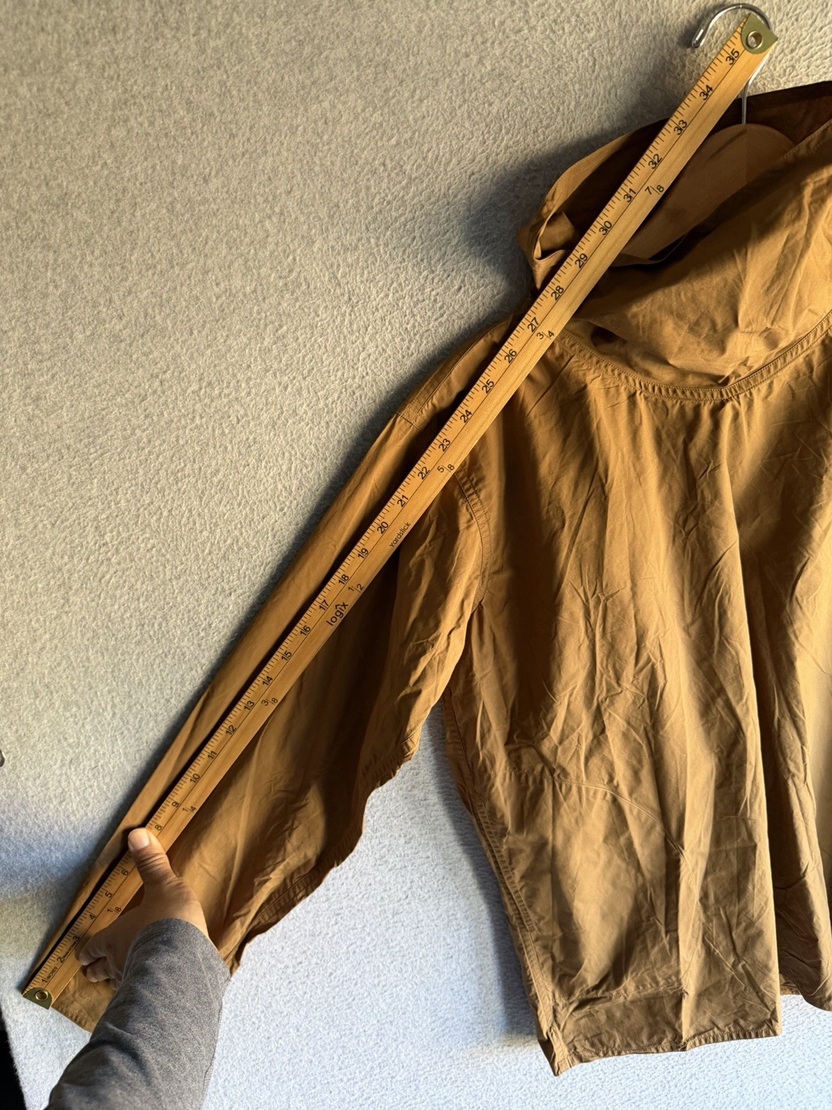 Sofie D’Hoore Top Womens 40 Brown Cotton Poplin Oversized Lagenlook Boho