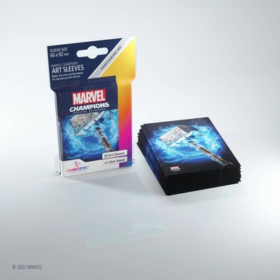 Marvel Champions Art Sleeves - Thor 50+1 (Standard 66 x 92 mm)