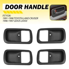 For Lexus LX450 Toyota Land Cruiser FZJ80 Inner Door Handle Bezel Set Gray