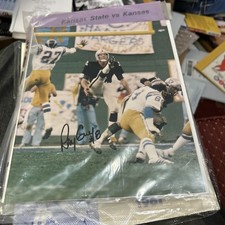 Ray Guy Signed 8x10
