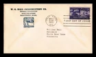 DR JIM STAMPS US COVER GENERAL GEORGE S PATTON JR FDC SCOTT 1026 ADVERTISING