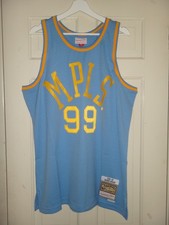 Men's George Mikan 1948-49 Mitchell & Ness LA Lakers HWC Swingman Jersey NWT