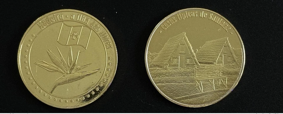 Médaille souvenir "Ilha das Flores & Casas de Santana" - Bild 1 von 1