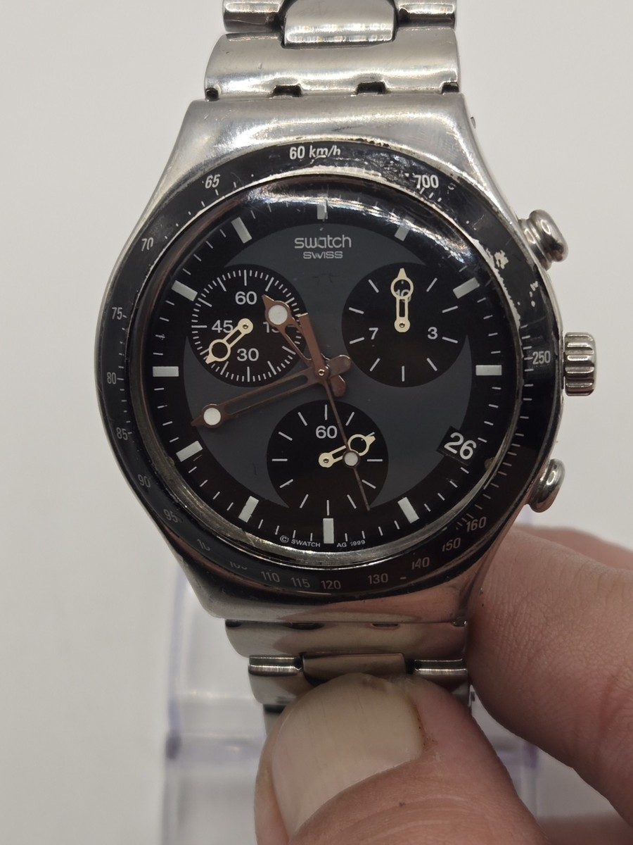 Swatch Irony Chronograph Windfall Mens Watch YCS410GX for sale