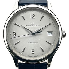 Jaeger-LeCoultre Master Control Date Stainless Steel / Silver / Leather Q4018420