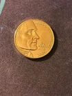 One 2005 D 24K GOLD PLATED US Lewis & Clark Jefferson Nickel 5¢ Coin