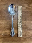 Wallace Grande Baroque Cream Soup Spoon Sterling Silver 6 1/4"
