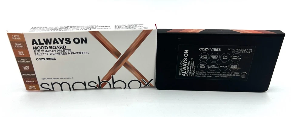 Smashbox Always On Mood Board Eye Shadow Palette ~ Cozy Vibes~ Full Size - Image 3 of 4