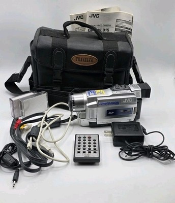 JVC Mini DV Digital Camcorder Video Camera GR-DVL815U W/ Extras Working Perfect!