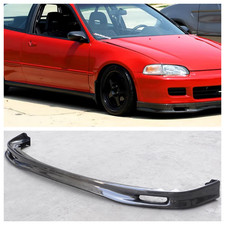 Carbon Fiber Spoon Style Front Bumper Spoiler Lip Kit For Honda Civic Eg 92-95 Carbon Fiber Spoon Style Front Bumper Spoiler Lip Kit For Honda Civic Eg 92-95