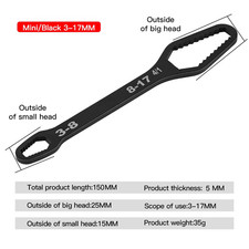 8-22Mm Universal Torx Wrench Self-Tightening Adjustable Glasses Wrench Board Do