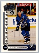 #219 Jaroslav Svejkovsky 1997-98 Donruss Priority Washington Capitals