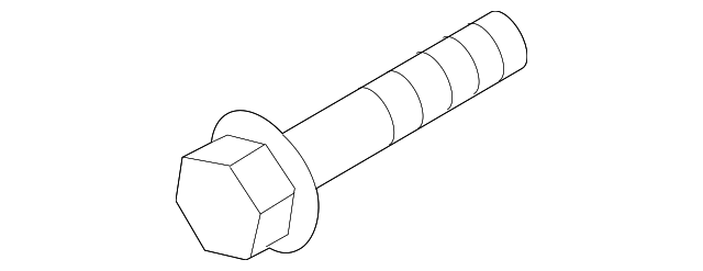 Genuine Mazda Upper Control Arm Mount Bolt 9YA0-21-23J