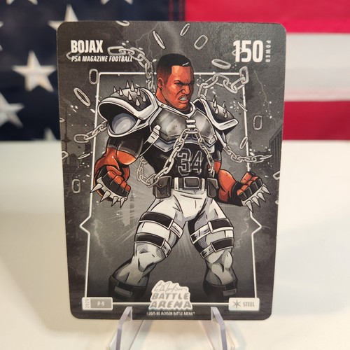 2026 Bo Jackson Battle Arena Bojax P-9 PSA Magazine Exclusive SP Steel 150 Power