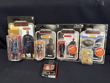 Lot Of 5 Star Wars Mandalorian Kenner Retro Lot Moff Gideon Mando The Child 3.75