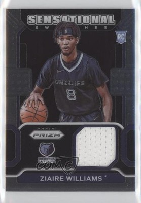 2021-22 Panini Prizm Sensational Swatches Ziaire Williams #SW-ZWL Rookie RC 0y9e