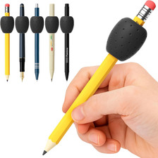6-Pack Weighted Pencil Grips,0.6Oz Silicone Handwriting Aid for Kids Adults, Spe