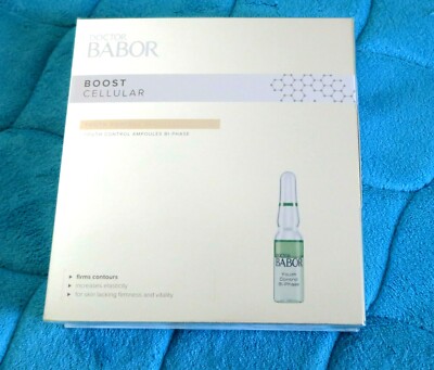 NIB~ DR. BABOR BOOST CELLULAR Youth Control Lifting Bi-Phase 14 Ampoules x 1 ml