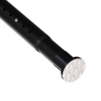 Shower Curtain Rod, Adjustable Spring Tension Rods, No Drilling Non-Slip No R...