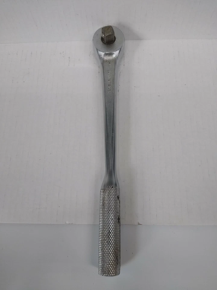 Vintage J.H. Williams 1/2" Drive Ratchet S-52 Superratchet Made in USA - Image 2 of 4