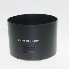 PH-RBG 58mm Lens Hood Shade For Pentax SMCP-DA 55-300mm f4-5.8 ED Lens