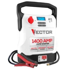 VECTOR 1400 Amp Jump Starter, Compressor, USB and AC Power