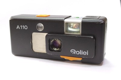 Rollei A110 Subminiature 23mm F2.8 Lens 110 Film Camera