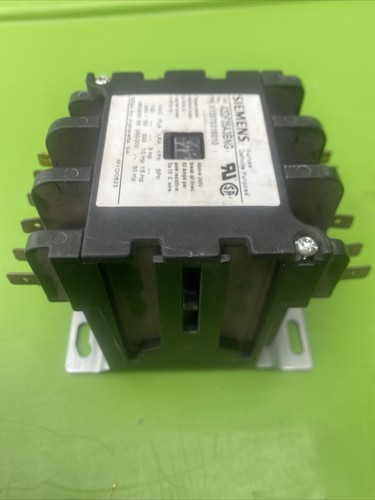 Siemens X13070315010 Definite Purpose Contactor 42DF35A3BNG 24V 50/60HZ - Picture 6 of 8