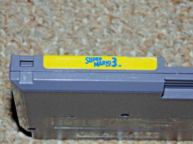 Super Mario Bros. 3 Nintendo NES Cartridge