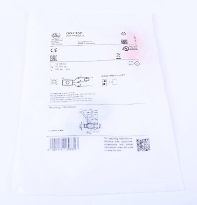 1PC New IFM OGT102 Photoelectric Sensor Free Shipping