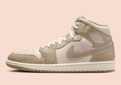 Nike Air Jordan 1 Mid Legend Light Brown Khaki Phantom HF4830-203