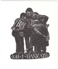 EDUARD ALBRECHT: Exlibris für Joh. J. Hanrath