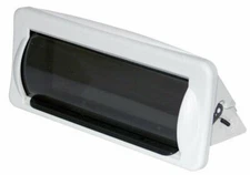 NEW PYLE PLMRCW2 WHITE MARINE BOAT RADIO STEREO WATER RESISTANT COVER HOUSING