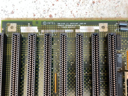 Intel 30x System board - 503081-008 - 505115-007 - 386 - 387 - DX-25 - Retro - Afbeelding 4 van 7