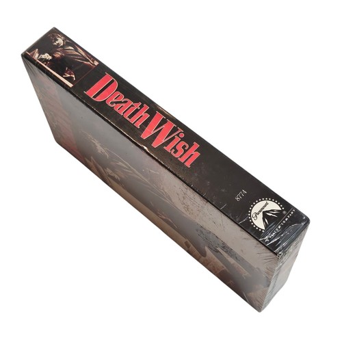 Death Wish VHS Tape Sealed 1990 Paramount Charles Bronson - Picture 5 of 6