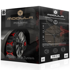 Lot de 2 chaînes à neige en