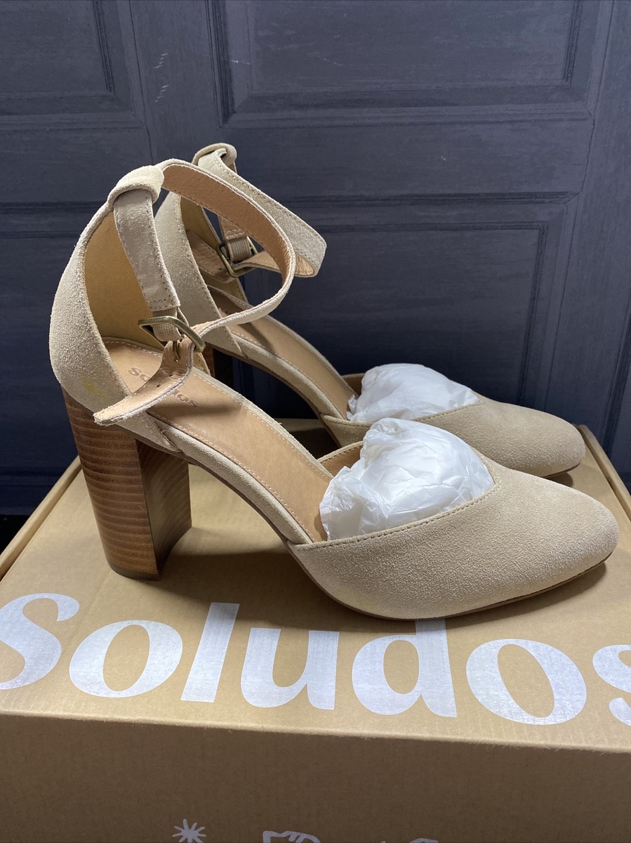 Shoes Heels Suede Heels Soludos Collette Heel Soludos Collette