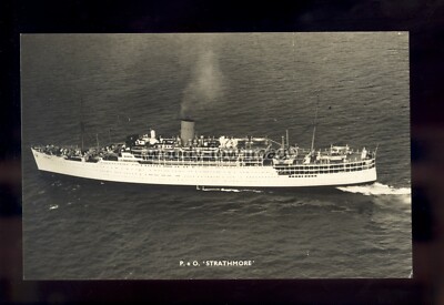 LS1666 - P&O Liner - Strathmore - Postkarte