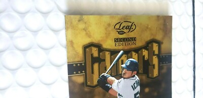 2003 Leaf Second Edition Gamers - ICHIRO Suzuki - Card # G-9 - 3rd