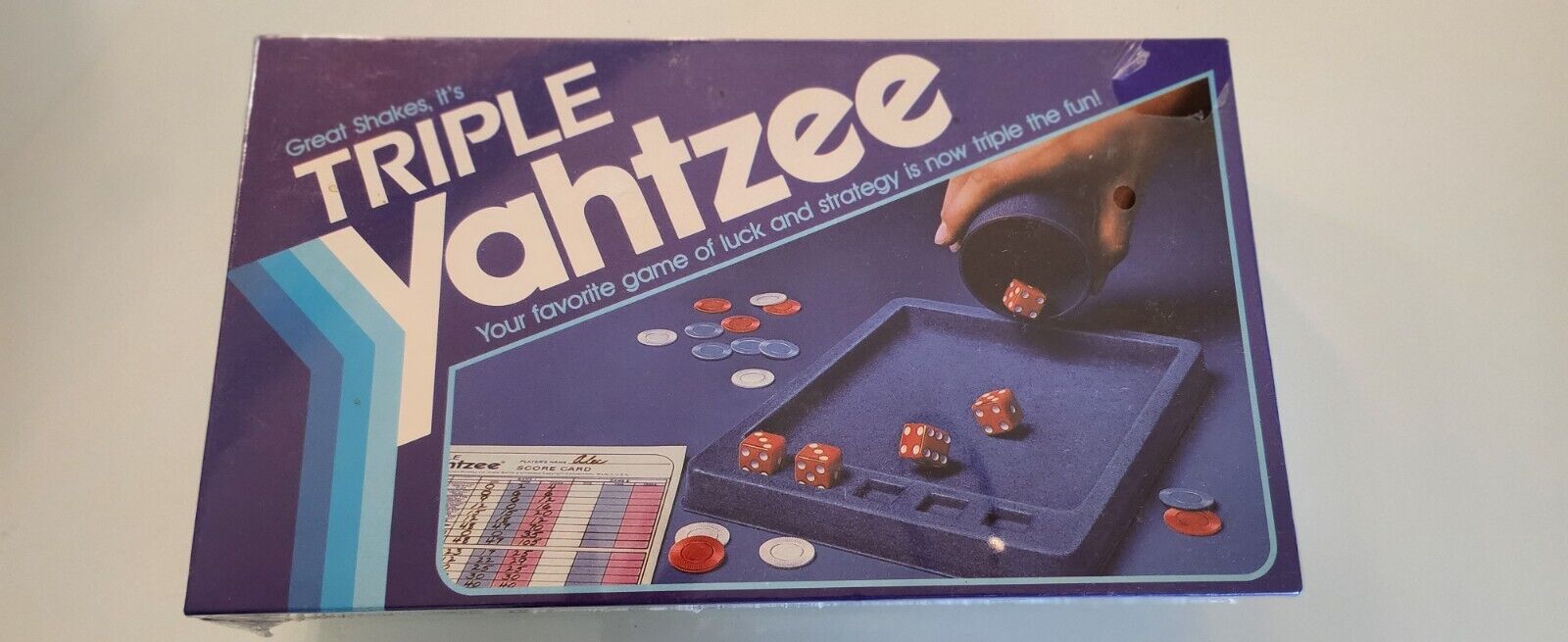 Vintage Yahtzee Board Game 1978 Milton Bradley Family Game Night Gift for  Child or Friend, Exciting Game of Skill and Chance, Dice Game 