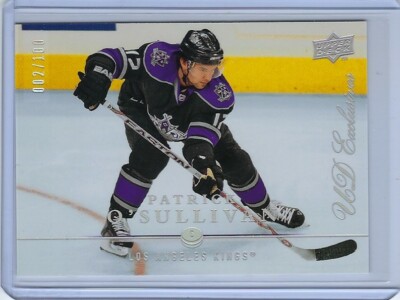 2008-09 UPPER DECK UD EXCLUSIVES #111 PATRICK O'SULLIVAN /100