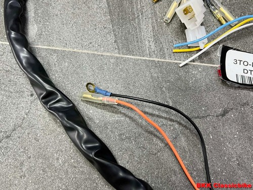 YAMAHA DT125 DT125MX Main Wire Wiring Harness REPRODUCT PART P/n 3T0-H2590-00 - Picture 6 of 9