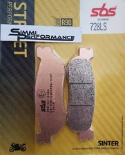 SBS REAR BRAKE PADS for Yamaha YZF 600 R6 1999 2000 2001 2002 Performance Sinter