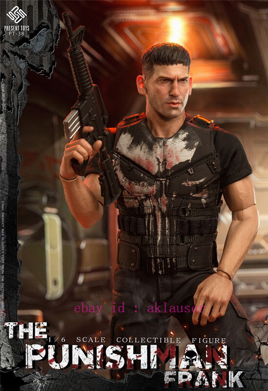 Present Toys Pt-Sp38 1/6 Collectible The Punisher Frank Castle