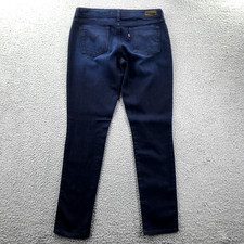 LEVIS Jeans Womens Size 10/30 Skinny Demi Curve Dark Wash Denim Modern Mid Rise