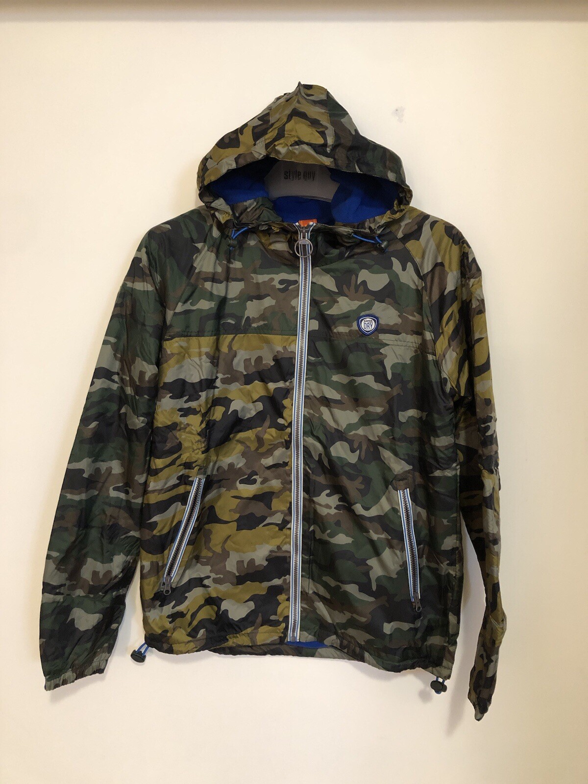 NWT SuperDry Men’s Windbreaker Jacket with Hooded was $135.00
