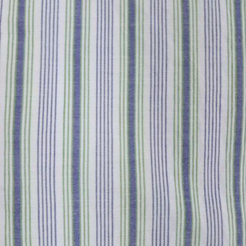 ISAIA Napoli Dress Shirt Mens 16.5 42 Striped Long Sleeve Button Up Italy - Picture 8 of 12